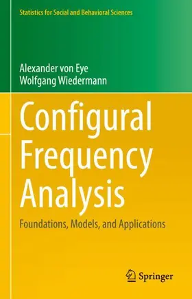 Wiedermann / von Eye |  Configural Frequency Analysis | Buch |  Sack Fachmedien