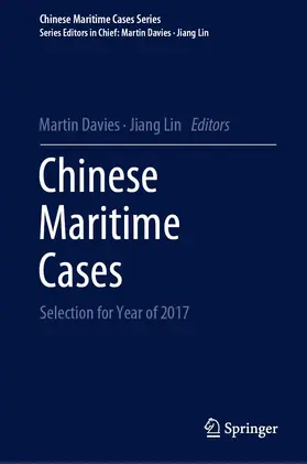 Lin / Davies |  Chinese Maritime Cases | Buch |  Sack Fachmedien