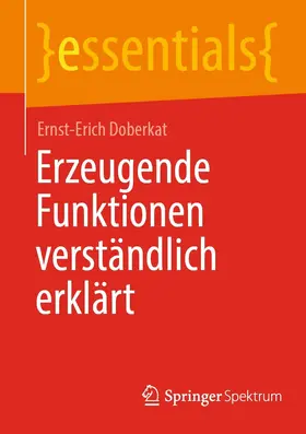 Doberkat | Erzeugende Funktionen verständlich erklärt | E-Book | sack.de