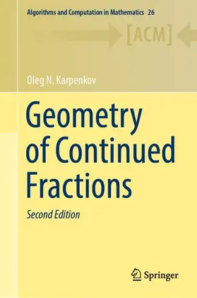 Karpenkov |  Geometry of Continued Fractions | Buch |  Sack Fachmedien