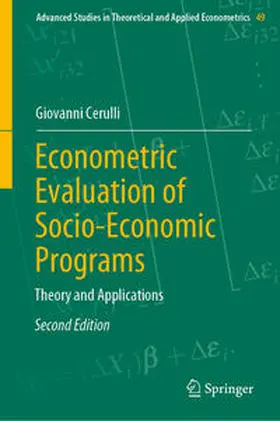 Cerulli | Econometric Evaluation of Socio-Economic Programs | E-Book | sack.de
