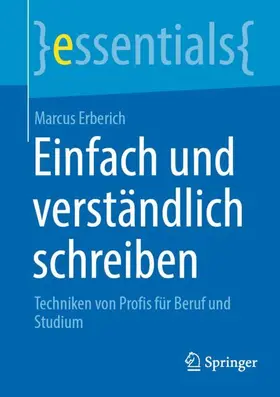 Erberich |  Einfach und verständlich schreiben | Buch |  Sack Fachmedien