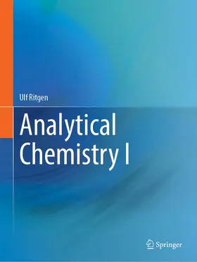 Ritgen | Analytical Chemistry I | Buch | 978-3-662-66335-6 | www2.sack.de
