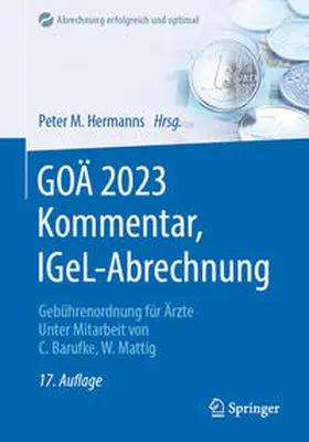 Hermanns |  GOÄ 2023 Kommentar, IGeL-Abrechnung | eBook | Sack Fachmedien