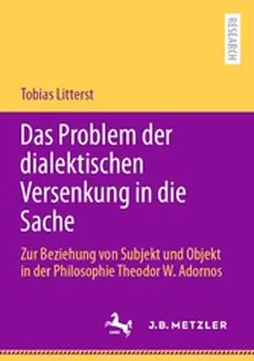 Litterst | Das Problem der dialektischen Versenkung in die Sache | E-Book | sack.de