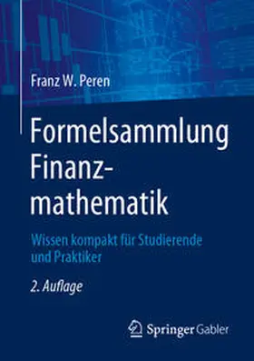 Peren | Formelsammlung Finanzmathematik | E-Book | www2.sack.de