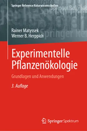 Herppich / Matyssek |  Experimentelle Pflanzenökologie | Buch |  Sack Fachmedien