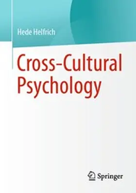 Helfrich |  Cross-Cultural Psychology | eBook | Sack Fachmedien