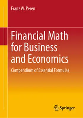 Peren | Financial Math for Business and Economics | E-Book | sack.de