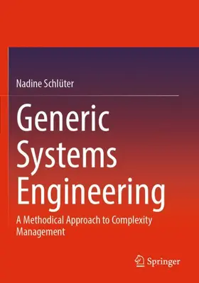 Schlüter |  Generic Systems Engineering | Buch |  Sack Fachmedien