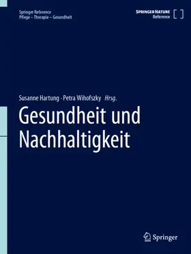 Wihofszky / Hartung |  Gesundheit und Nachhaltigkeit | Buch |  Sack Fachmedien