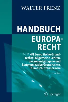 Frenz |  Handbuch Europarecht | Buch |  Sack Fachmedien