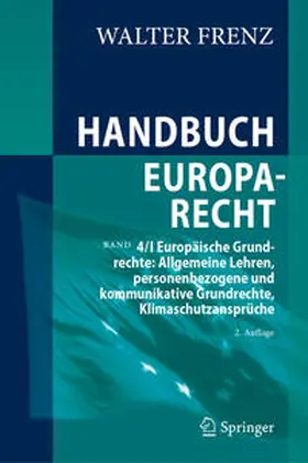 Frenz |  Handbuch Europarecht | eBook | Sack Fachmedien