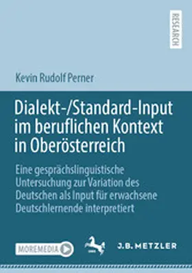 Perner | Dialekt-/Standard-Input im beruflichen Kontext in Oberösterreich | E-Book | sack.de