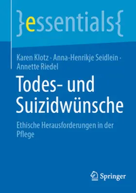 Klotz / Riedel / Seidlein |  Todes- und Suizidwünsche | Buch |  Sack Fachmedien