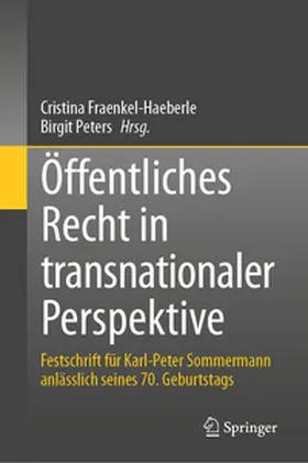 Fraenkel-Haeberle / Peters |  Öffentliches Recht in transnationaler Perspektive | Buch |  Sack Fachmedien