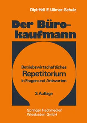 Ullmer-Schulz | Der Bürokaufmann | E-Book | www2.sack.de