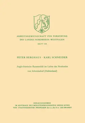 Berghaus |  Anglo-friesische Runensolidi im Lichte des Neufundes von Schweindorf (Ostfriesland) | Buch |  Sack Fachmedien