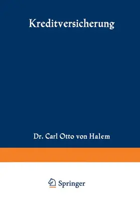 von Halem |  Kreditversicherung | Buch |  Sack Fachmedien