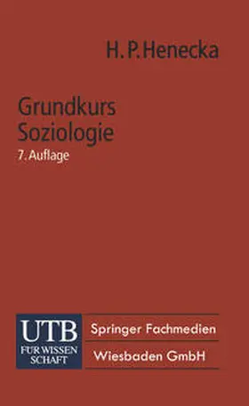Henecka |  Grundkurs Soziologie | eBook | Sack Fachmedien