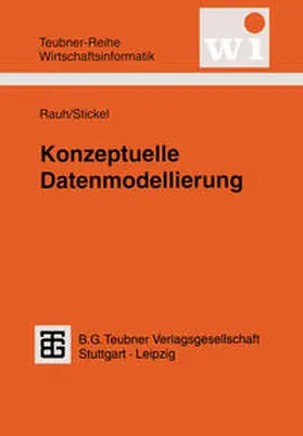 Stickel |  Konzeptuelle Datenmodellierung | eBook | Sack Fachmedien