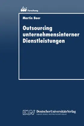  Outsourcing unternehmensinterner Dienstleistungen | eBook | Sack Fachmedien
