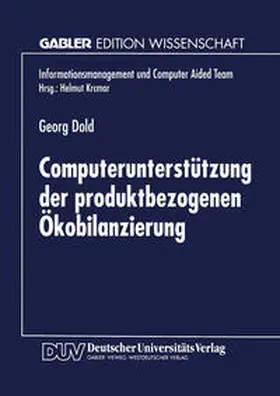  Computerunterstützung der produktbezogenen Ökobilanzierung | eBook | Sack Fachmedien