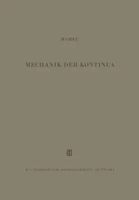 Hamel | Mechanik der Kontinua | E-Book | www2.sack.de