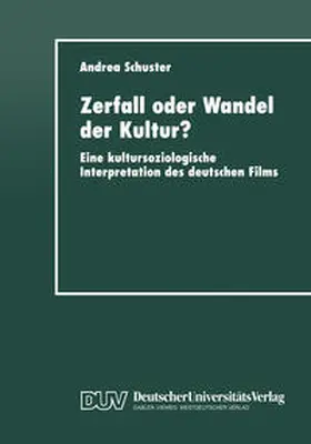 Zerfall oder Wandel der Kultur? | E-Book | www2.sack.de
