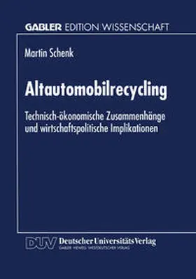 Altautomobilrecycling | E-Book | www2.sack.de