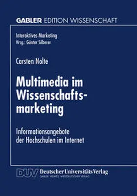  Multimedia im Wissenschaftsmarketing | eBook | Sack Fachmedien