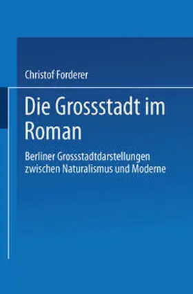 Forderer | Die Großstadt im Roman | E-Book | www2.sack.de