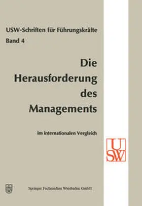Albach / Busse Von Colbe / Vaubel |  Die Herausforderung des Managements im internationalen Vergleich | eBook | Sack Fachmedien