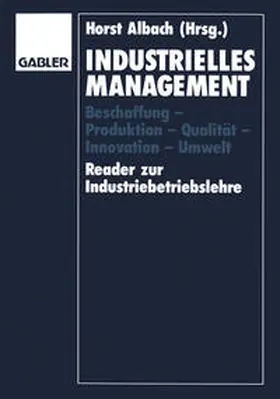 Albach | Industrielles Management | E-Book | sack.de