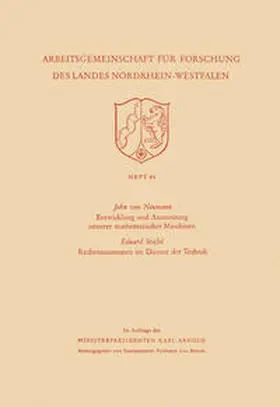 Von Neumann | Entwicklung und Ausnutzung neuerer mathematischer Maschinen / Rechenautomaten im Dienste der Technik | E-Book | sack.de