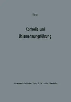 Frese | Kontrolle und Unternehmungsführung | E-Book | sack.de