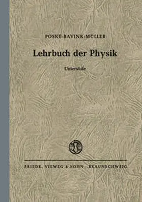 Poske |  Lehrbuch der Physik | eBook | Sack Fachmedien