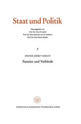 Varain | Parteien und Verbände | E-Book | www2.sack.de