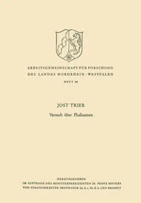 Trier |  Versuch über Flußnamen | eBook | Sack Fachmedien