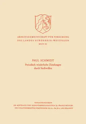 Schmidt |  Periodisch Wiederholte Zündungen durch Stoßwellen | eBook | Sack Fachmedien