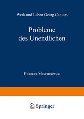 Meschkowski | Probleme des Unendlichen | E-Book | sack.de