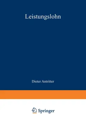 Böhrs |  Leistungslohn | Buch |  Sack Fachmedien