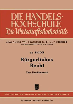 Boor |  Bürgerliches Recht | Buch |  Sack Fachmedien