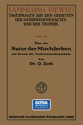 Zoth |  Über die Natur der Mischfarben auf Grund der Undulationshypothese | Buch |  Sack Fachmedien