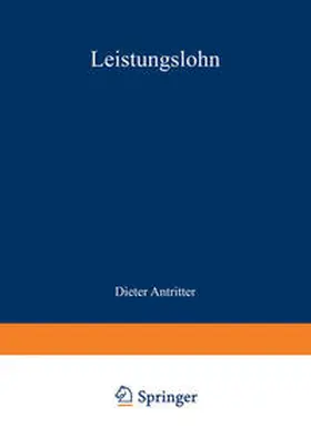 Böhrs |  Leistungslohn | eBook | Sack Fachmedien