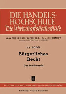 Boor | Bürgerliches Recht | E-Book | www2.sack.de