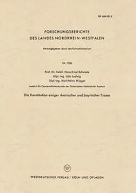 Schwiete | Die Konstitution einiger rheinischer und bayrischer Trasse | E-Book | sack.de