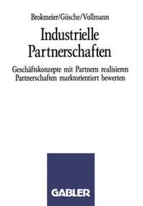 Brokmeier | Industrielle Partnerschaften | E-Book | www2.sack.de