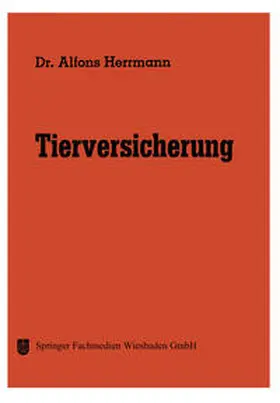 Herrmann | Tierversicherung | E-Book | sack.de