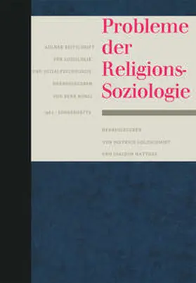 Goldschmidt / Matthes |  Probleme der Religionssoziologie | eBook | Sack Fachmedien